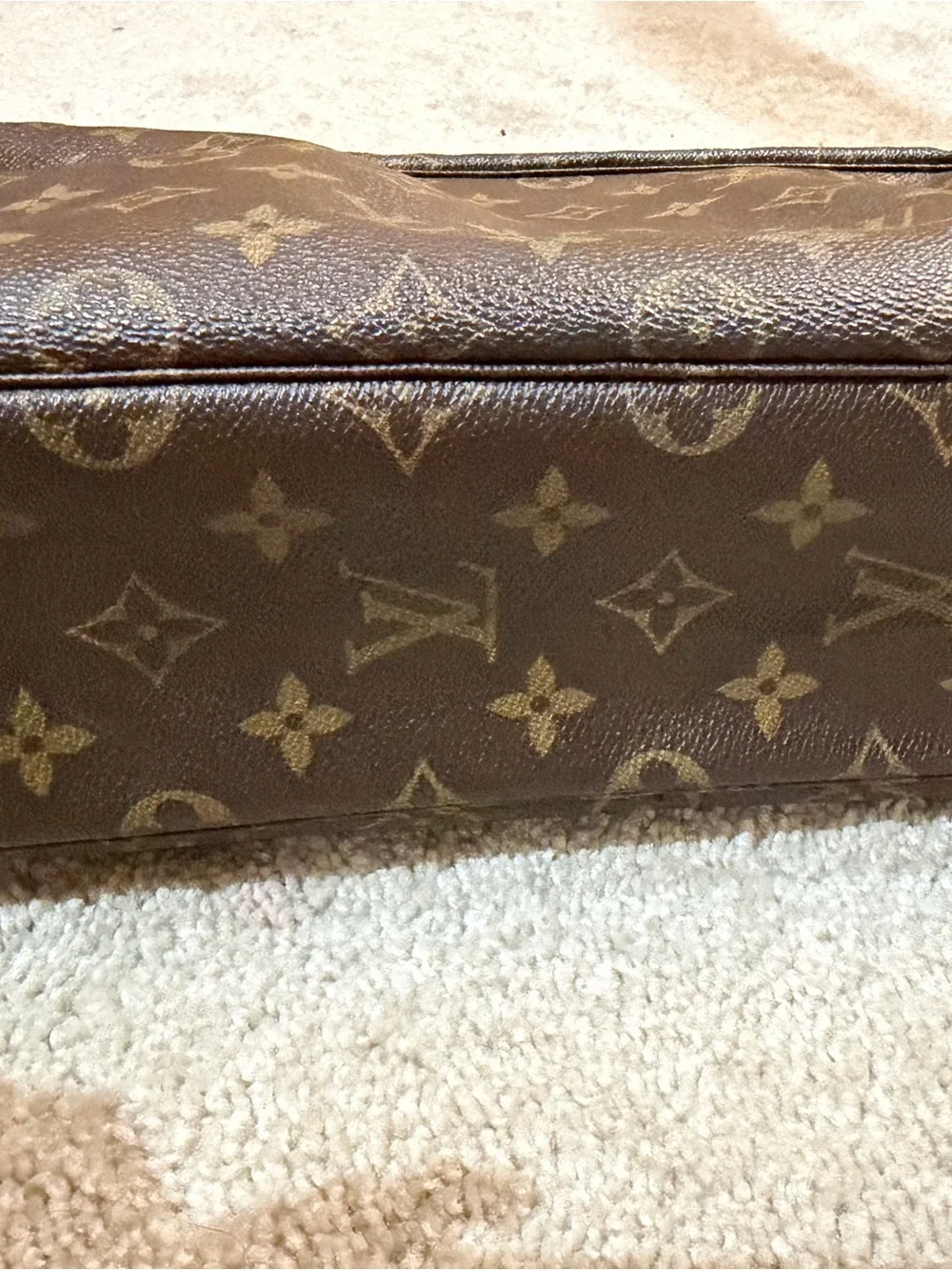 Louis Vuitton Monogram Canvas Toiletry Pouch in Brown and Gold 23
